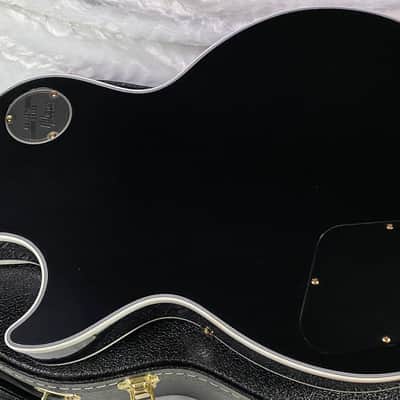 NEW! Gibson Les Paul Custom - Dealer Select - P90 Pick-Ups - VOS Ebony Finish - Custom Shop M2M - Authorized Dealer - Only 9.1 lbs - G07099 image 10