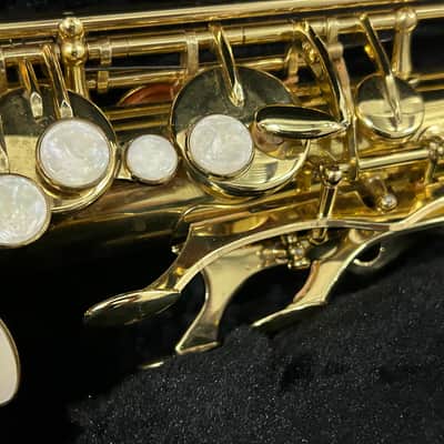 Selmer TS600L Student-Level Tenor Saxophone 2010s - Clear Lacquer Brass image 11
