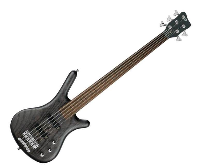 Warwick PS Corvette Standard 5 BLK Oil Fretted Active MEC JJ B-Stock image 1