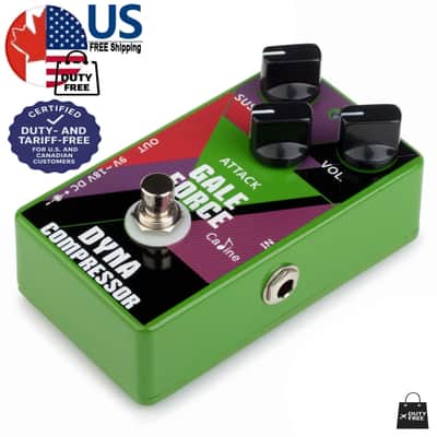 Caline CP-52 Gale Force Dyna Compressor MXR Dyna Comp Clone Pedal image 4