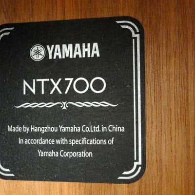 Yamaha NTX700 Nylon String Classical Guitar w/ Preamp & Pickup Near Mint w/ Case image 7