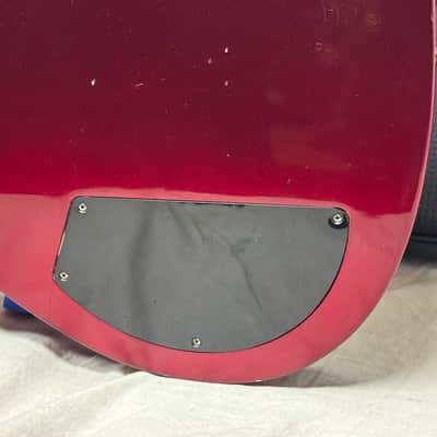 Sandberg Florence 30" Short Scale 4-string Bass with Gig Bag 2020s - Ruby Red image 12