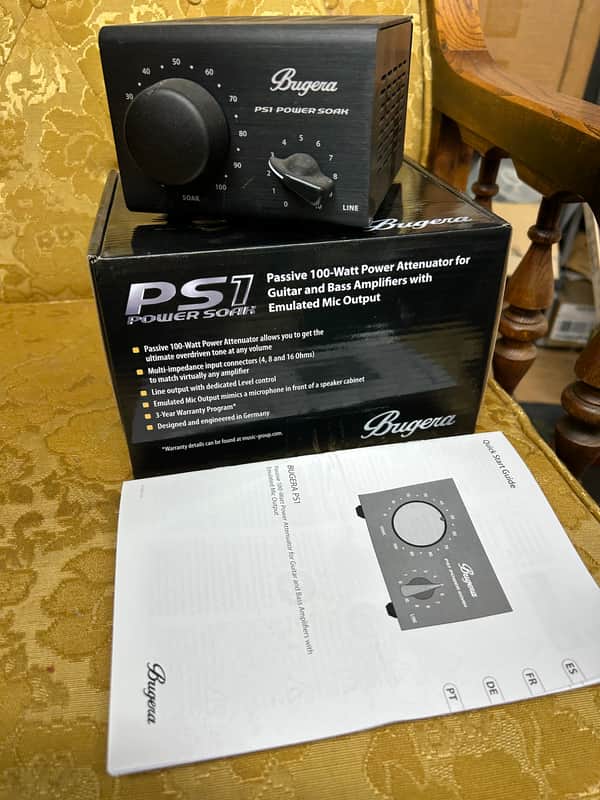 Bugera PS1 Power Soak 100-Watt Attenuator Black image 1