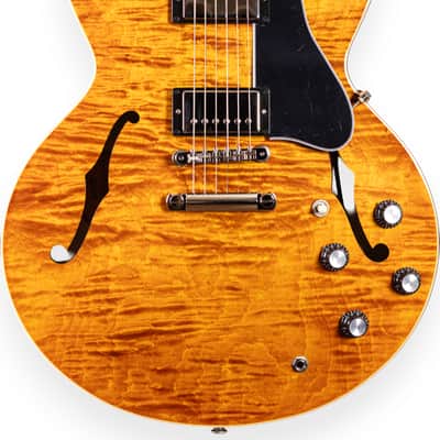 Gibson ES-335 Figured Honey Amber Custom Color image 3