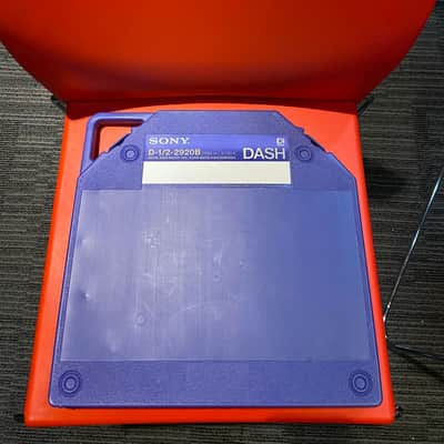 Sony DASH digital master tapes D-1/2 2920B PCM image 1