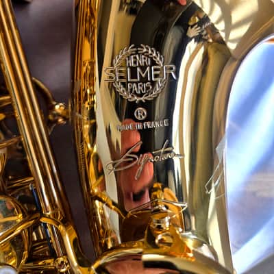 Selmer-Paris 82SIG Signature Eb Alto Saxophone 2023 - Present - Gold Lacquer image 3