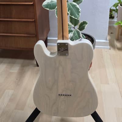 ESP Vintage Telecaster 80s Ash Body White Blonde MJ Japan MIJ 1980's Tele Fender Headstock 400 series TE Guitar image 7