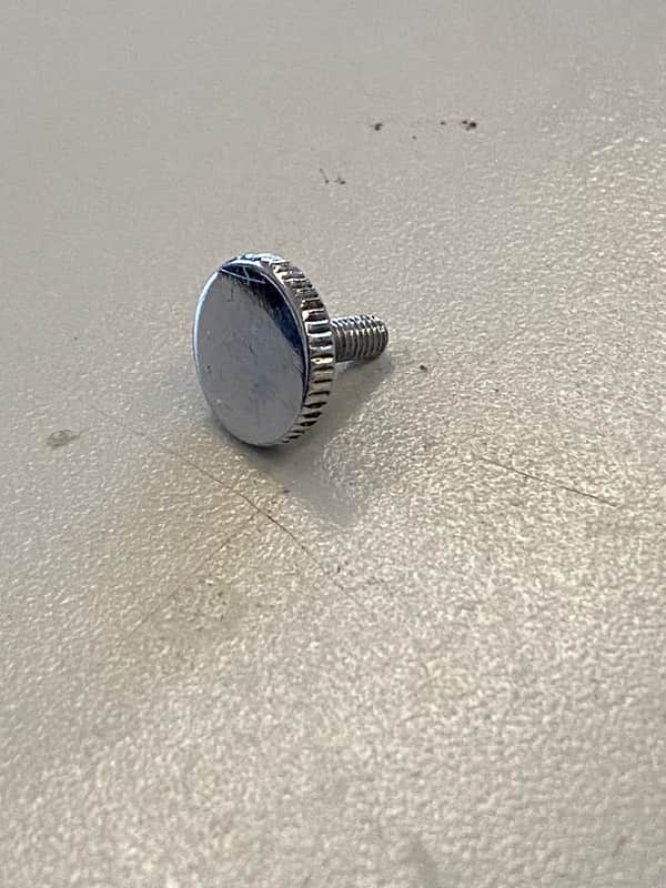 Fender Precision Bass Plus - Chrome fine adj thumb screw image 1