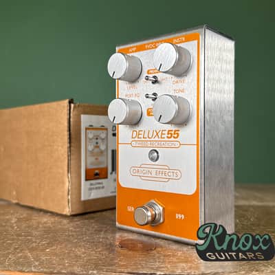 Origin Effects Deluxe55 Tweed Recreation 2024 - Present - Orange / Silver image 1