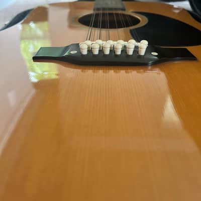Takamine 12-String Dreadnought Acoustic Guitar Natural w/ Hard Case image 4