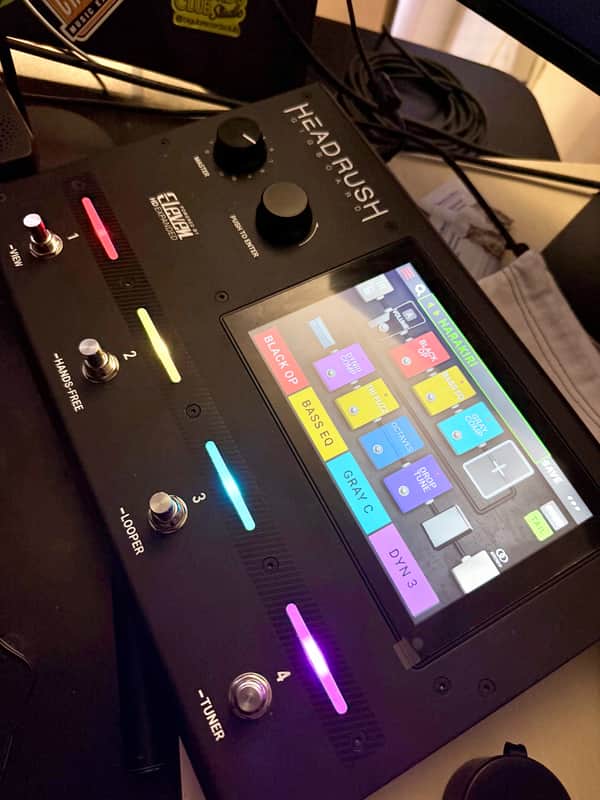 Headrush Gigboard Multi-Effect Unit/Amp Modeler 2020 - Black image 1