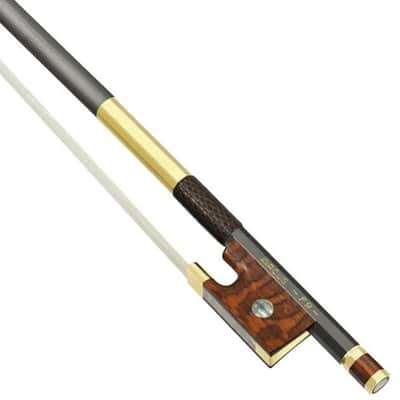 Arcus Violin; Viola or Cello Bow, P9, Gold, Round image 2