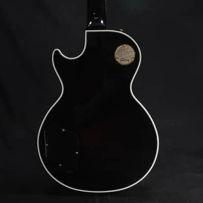 Gibson Custom Les Paul Custom Long Scale Electric Guitar - Ebony 313 image 10