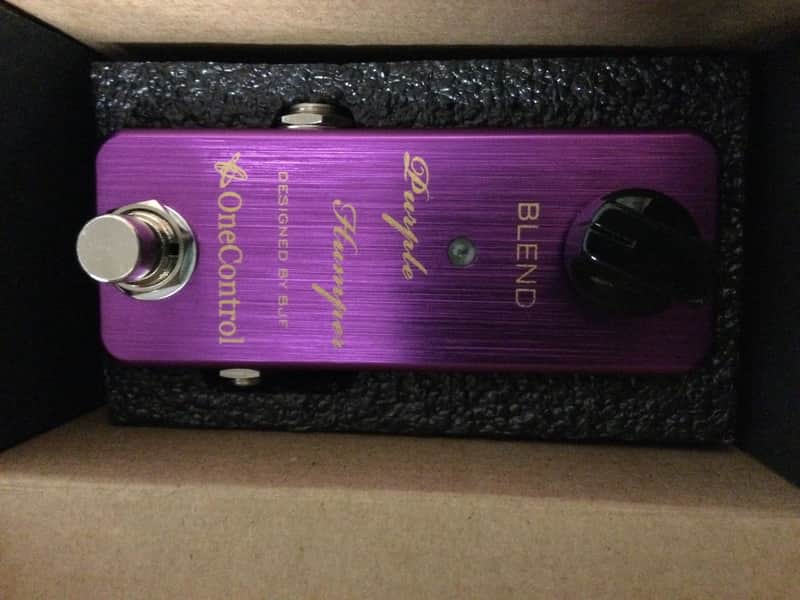 One Control Purple Humper Mid-Boost Pedal image 1