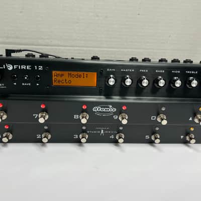 Atomic AmpliFIRE 12 Modeling Guitar Multi-Effects Amp Modeler Pedal 5 Pitch Shifter Harmonizer Whammy Perfect match for an Atomic CLR Reference FRFR Monitor Satchel the lead guitarist for Steel Panther used one live. image 13