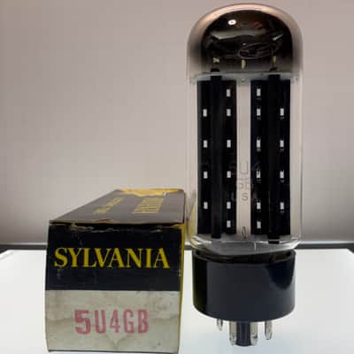 Sylvania 5U4GB Rectifier Tube 1950s USA - Tested image 1