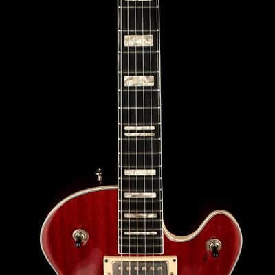 Vintage 1976 Hagstrom Swede Cherry Red Translucent With Case image 12