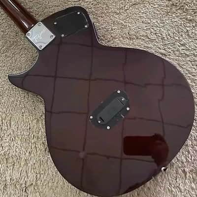 Tagima Modena Electric Acoustic Guitar, Maple Neck, Rosewood Fingerboard, Blue Finish image 13