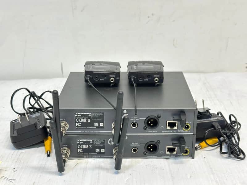 Sennheiser EM 300 G3 516-558 MHz Wireless Receiver W/ Bodypack Package #AV5552 (ONE) THS image 1