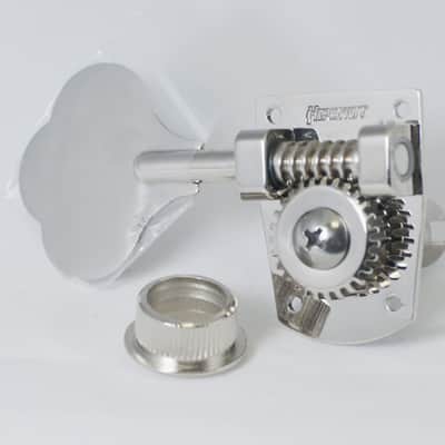 Hipshot HB7 Machine Head Tuner Nickel Treble Side image 1