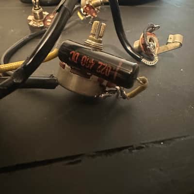 Vintage 1964 Gibson ES-335 PAF Original Wiring Harness CTS 500k image 5