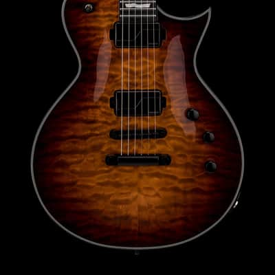 ESP E-II Eclipse - Tiger Eye Sunburst #ES7066253 (Factory Demonstration Model) image 1