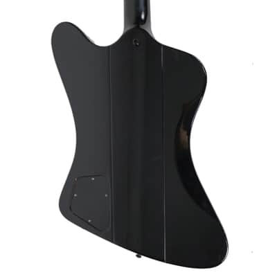 2002 Gibson Thunderbird IV Electric Bass Black Finish image 2