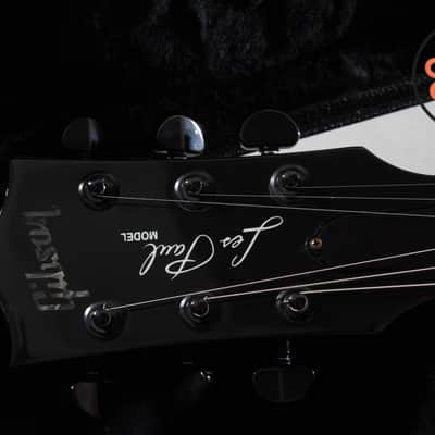 2021 Gibson Les Paul Studio Dark – Burstbucker Pro Pickups – Ebony Board – Blacked Out – w/ Case image 3
