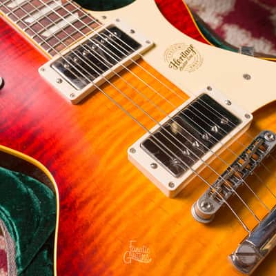 Heritage Custom Shop Core H-150 Dark Cherry Sunburst #HC1210644 Second Hand image 7