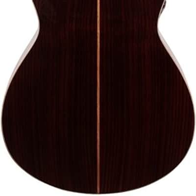 Yamaha Small Body Cutaway Acoustic Electric Guitar - Rosewood - Tobacco Brown Sunburst image 6