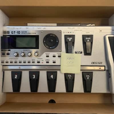 Boss GT-10 Guitar Effects Processor - NON-FUNCTIONING / FOR PARTS image 2