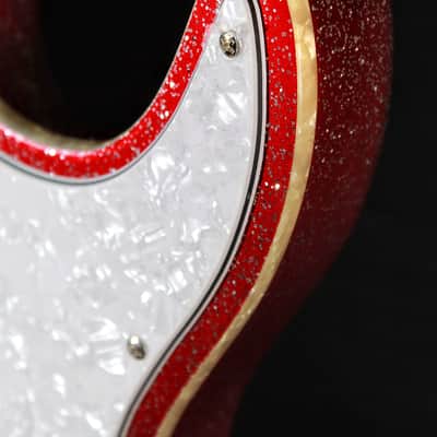 Jet JS-500 RDS Red Sparkle S-Style Deluxe Soft Case Included image 14