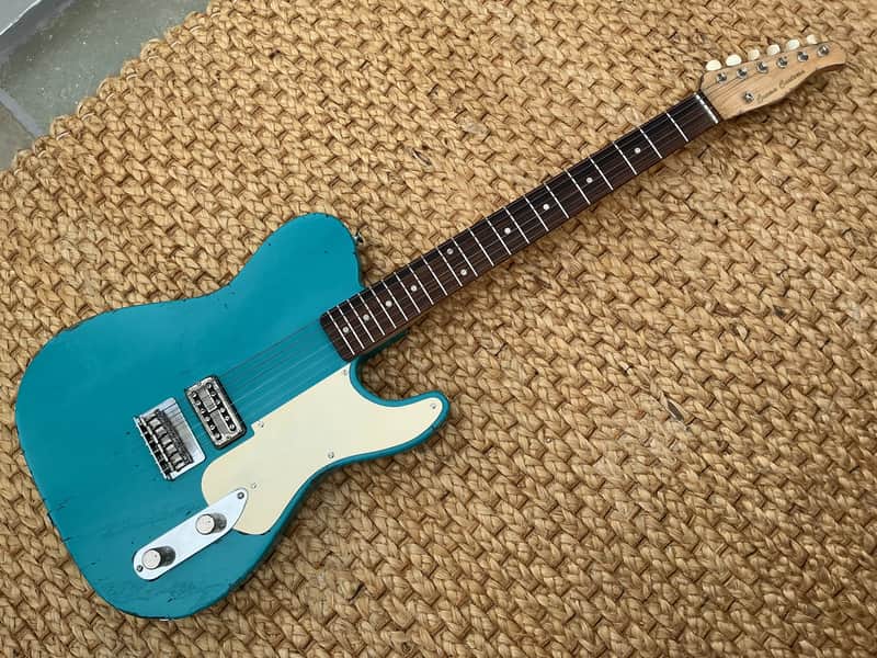 Crema Customs extralight in relic Taos Turquoise nitro satin image 1
