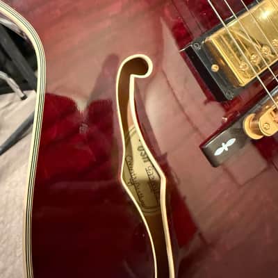 Gibson Chet Atkins Country Gentleman 1986 - 2005 - Wine Red image 5