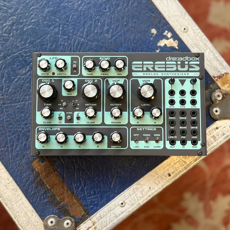 Dreadbox Erebus - Reissue Analog Duophonic Synthesizer w/ St3nd Stand image 1