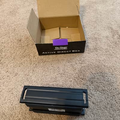 On-Stage DB1100 Active Direct Box with Stereo-to-Mono Summing 2010s - Black image 4
