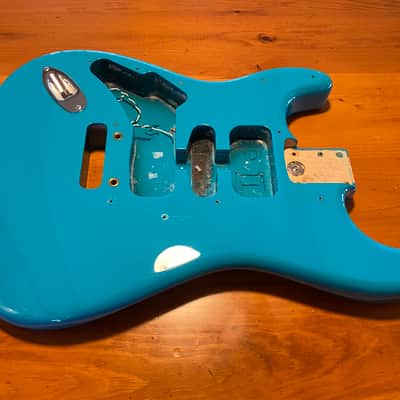 Fender American Professional ii Stratocaser Body Left Handed W/ Neck Plate image 1