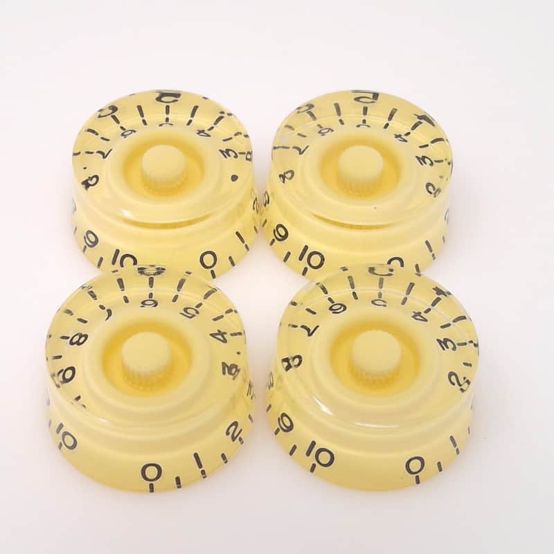 True Custom Shop® Cream Speed Knob Set for Gibson USA Les Paul image 1