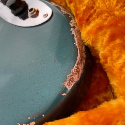 MJT Jaguar 2020 - Ocean Turquoise 60's Clone - John Frusciante Vibes Leslee onboard Seymour Duncan Fender parts Musikraft Neck image 17