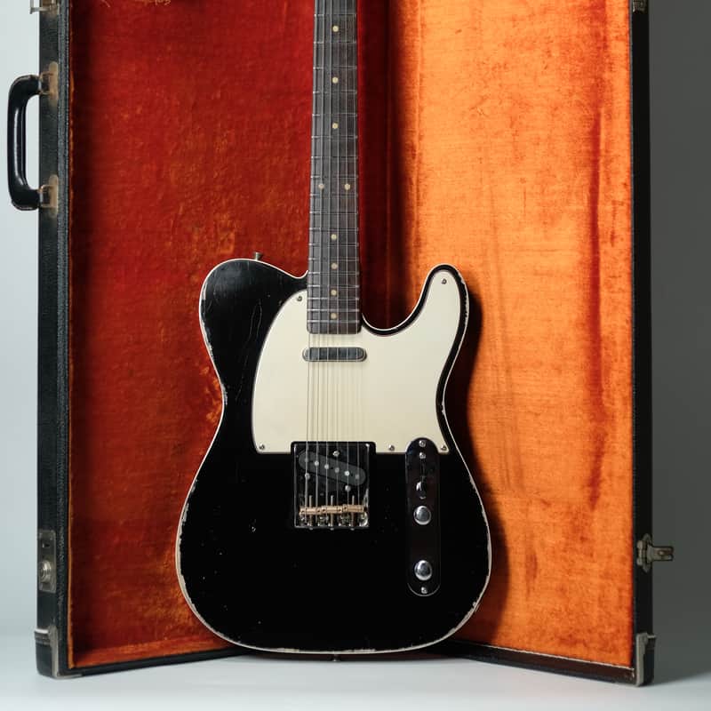 Freakaster Telecaster Custom Black, Lightweight, Relic