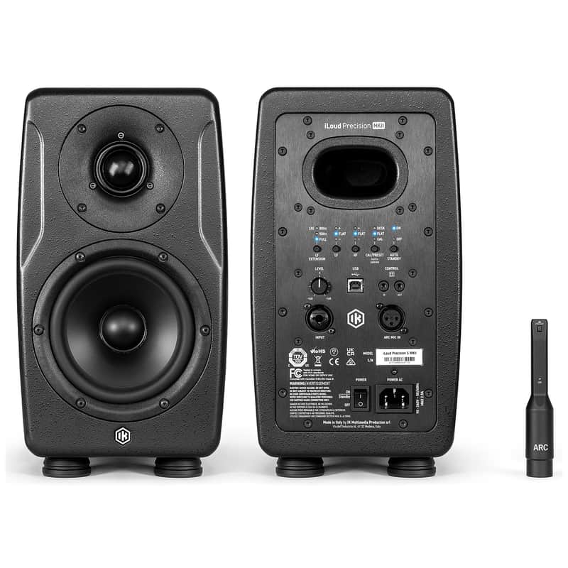 IK Multimedia iLoud Precision 5 MKII Two-Way Active Nearfield Studio Monitor - Single image 1