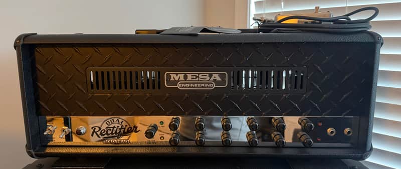 Mesa Boogie 90s Dual Rectifier Solo Head Reissue 2-Channel 100-Watt Guitar Amp Head 2025 (LOW HOURS) image 1