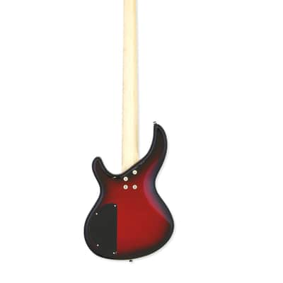 Aria IGB-STD-MRS IGB Standard Bass Guitar, Metallic Red Shade, New, Free Shipping image 2