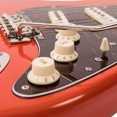 Immagine Vintage V6M ReIssued Electric Guitar - Firenza Red (V6MFR) - 9