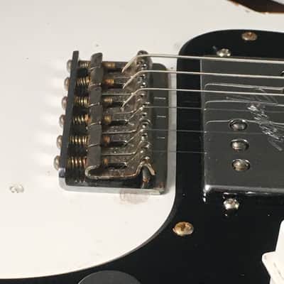Vintage Custom USA Made Semi-Hollow TL72 Thinline Tele Chambered F Hole Relic White Fender Wide Ranges 6.6 Lb HSC image 10