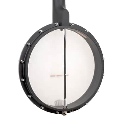 Gold Tone AC-12FL 12'' Fretless Acoustic Composite 5-String Openback Banjo with Gig Bag image 4