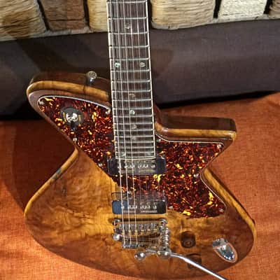 PeaceQ Custom Deluxe Goldfoil Olive Burl image 3