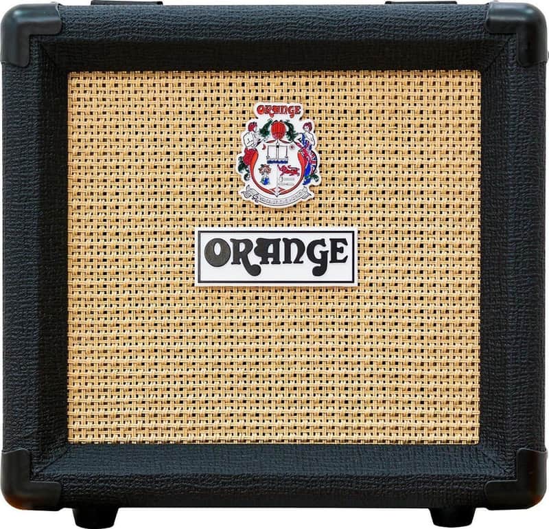 Orange PPC108 1x8" Electric Guitar Cabinet, Black image 1