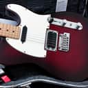 FENDER USA Version 1 Plus Deluxe Tele "Crimson Frost + Maple" (1990)