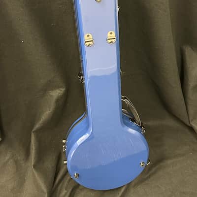 NEW Open Box Crossrock CRF2020SOBJNVBL Fiberglass Open Back Banjo Case Navy image 3